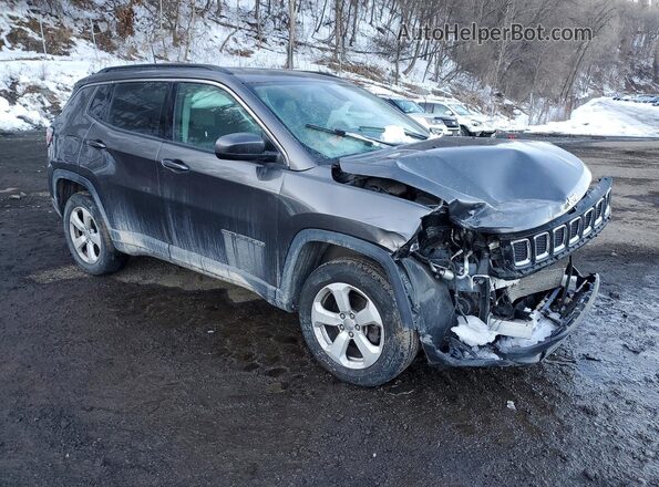 3C4NJDBB8KT786659 2019 JEEP COMPASS Серый Передняя правая четверть
