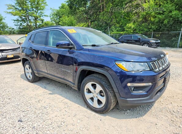 3C4NJDBB8KT839666 2019 JEEP COMPASS Blue Delantero derecho