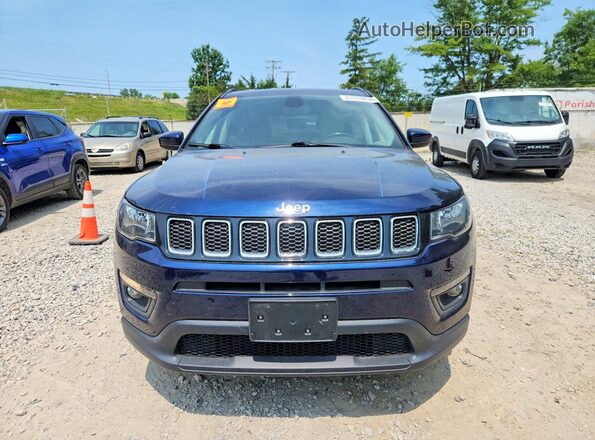 3C4NJDBB8KT839666 2019 JEEP COMPASS Blue Vista frontal