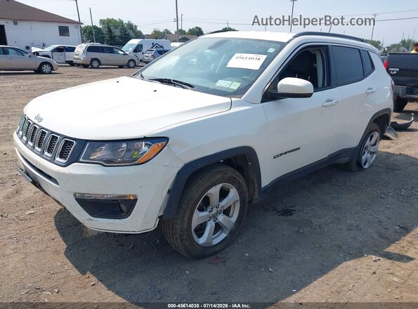 3C4NJDBB8KT850876 2019 JEEP COMPASS White Przód lewy