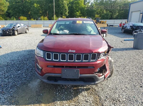 3C4NJDBB8LT241160 2020 JEEP COMPASS Red Вид спереду