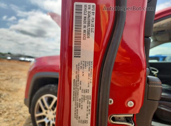 3C4NJDBB8LT258539 2020 JEEP COMPASS Красный Вид наклейки с VIN-кодом