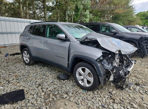 3C4NJDBB8MT566621 2021 JEEP COMPASS Silver Delantero derecho
