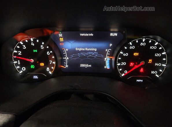 3C4NJDBB8NT168665 2022 JEEP COMPASS Silver Widok zestawu wskaźników