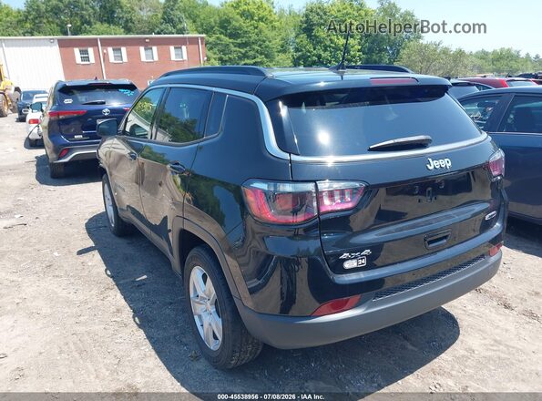 3C4NJDBB8NT230744 2022 JEEP COMPASS Black Rear left