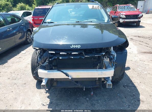 3C4NJDBB8NT230744 2022 JEEP COMPASS Black Rear interior view