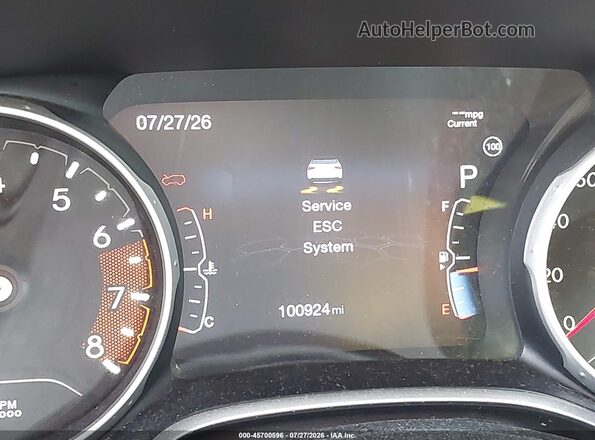 3C4NJDBB9HT628274 2017 JEEP COMPASS Gray 