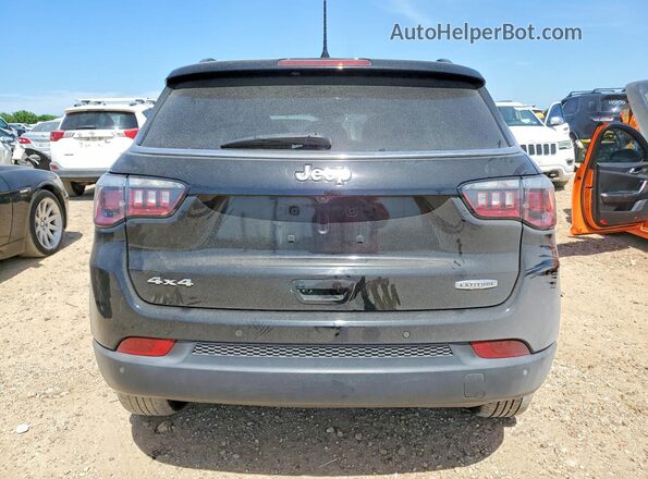 3C4NJDBB9JT116892 2018 JEEP COMPASS Black Vista trasera