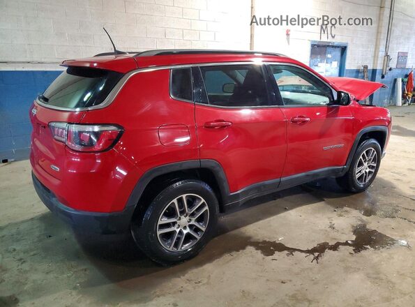 3C4NJDBB9JT202378 2018 JEEP COMPASS Red Tył prawy