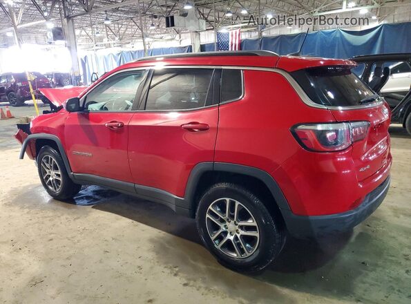 3C4NJDBB9JT202378 2018 JEEP COMPASS Red Tył lewy