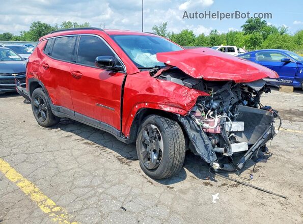 3C4NJDBB9JT254657 2018 JEEP COMPASS Red Передня права чверть