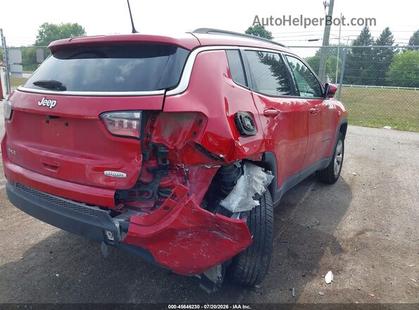 3C4NJDBB9JT373437 2018 JEEP COMPASS Red Հետևի աջ