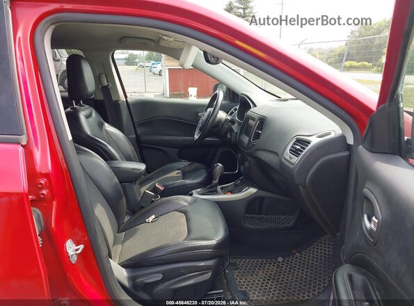3C4NJDBB9JT373437 2018 JEEP COMPASS Red Սալոնի դիմացի տեսք