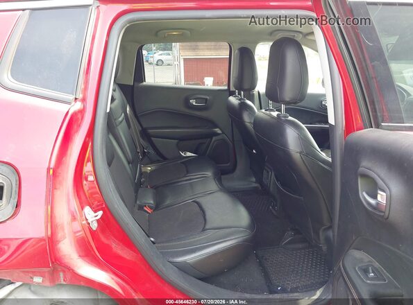 3C4NJDBB9JT373437 2018 JEEP COMPASS Red VIN կոդի պիտակի տեսք