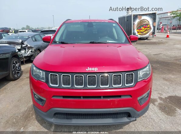3C4NJDBB9JT373437 2018 JEEP COMPASS Red Սարքավորումների վահանակի տեսք