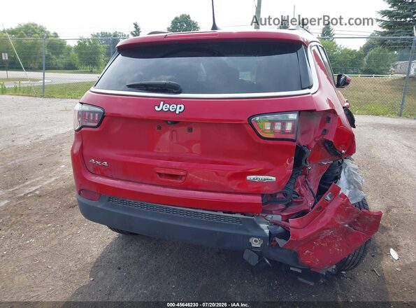 3C4NJDBB9JT373437 2018 JEEP COMPASS Red 