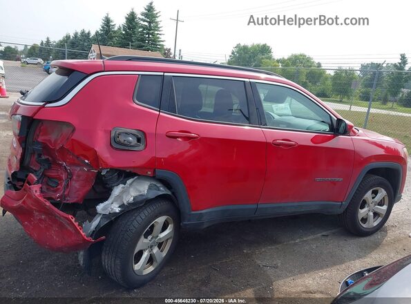 3C4NJDBB9JT373437 2018 JEEP COMPASS Red Սալոնի հետևի տեսք