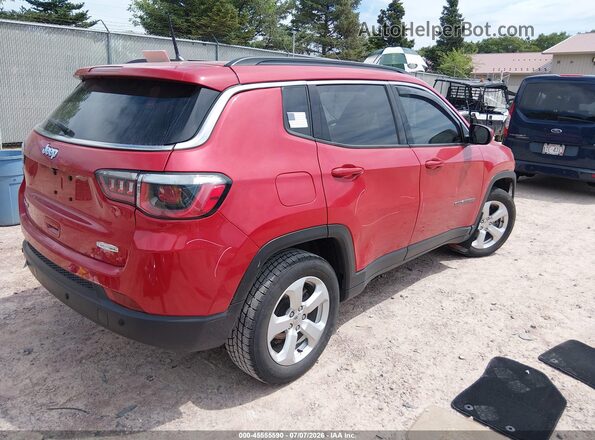 3C4NJDBB9JT467690 2018 JEEP COMPASS Red Задня права чверть