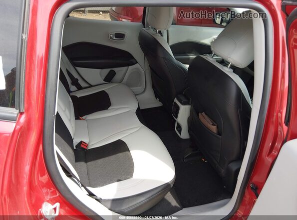 3C4NJDBB9JT467690 2018 JEEP COMPASS Red Вид наклейки з VIN-кодом
