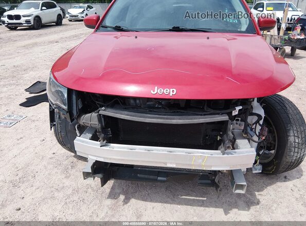 3C4NJDBB9JT467690 2018 JEEP COMPASS Red Вид задньої частини салону