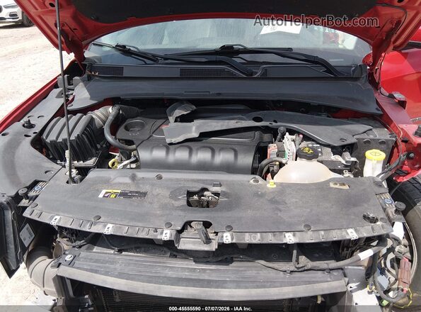 3C4NJDBB9JT467690 2018 JEEP COMPASS Red Вид ззаду