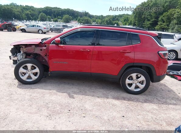 3C4NJDBB9JT467690 2018 JEEP COMPASS Red 