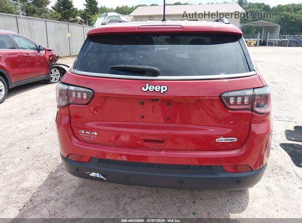 3C4NJDBB9JT467690 2018 JEEP COMPASS Red 