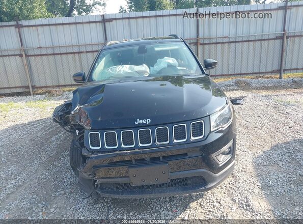3C4NJDBB9KT641274 2019 JEEP COMPASS Black ხელსაწყოთა პანელის ხედი