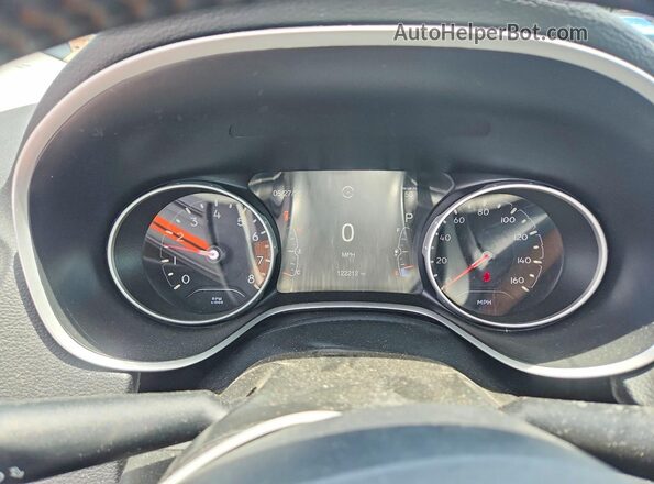 3C4NJDBB9KT664988 2019 JEEP COMPASS Blue Սարքավորումների վահանակի տեսք