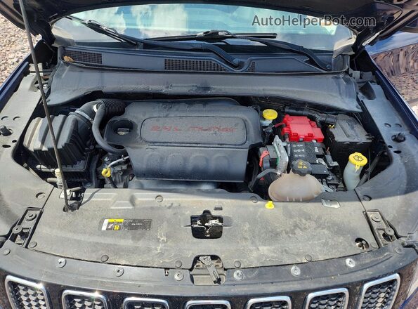3C4NJDBB9KT664988 2019 JEEP COMPASS Blue Սալոնի հետևի տեսք