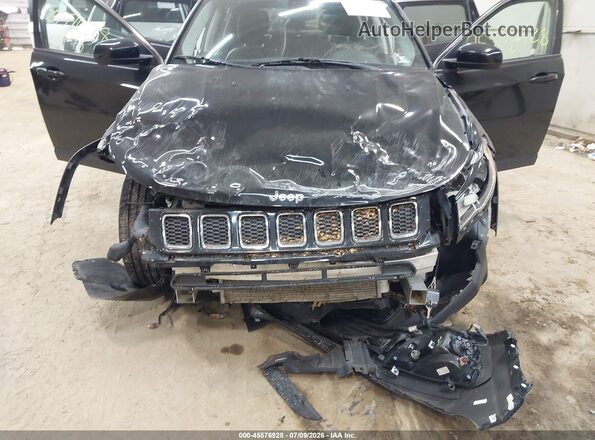 3C4NJDBB9KT697067 2019 JEEP COMPASS Black Front view