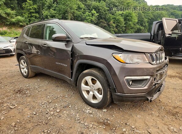 3C4NJDBB9KT812895 2019 JEEP COMPASS Серый Передняя правая четверть
