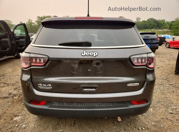 3C4NJDBB9KT812895 2019 JEEP COMPASS Серый Вид сзади