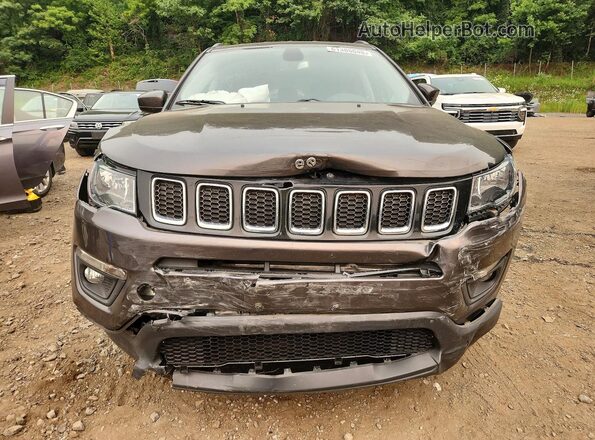 3C4NJDBB9KT812895 2019 JEEP COMPASS Серый Вид спереди
