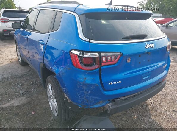 3C4NJDBB9NT108085 2022 JEEP COMPASS Blue Front view