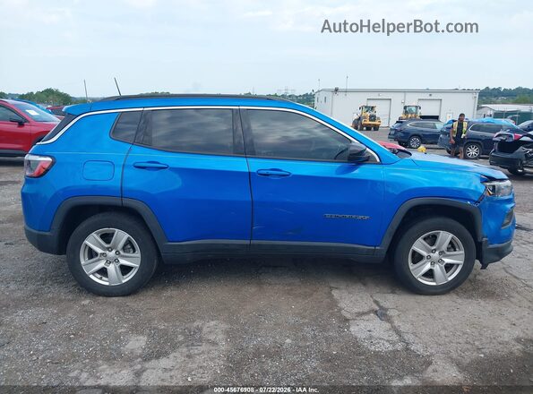 3C4NJDBB9NT108085 2022 JEEP COMPASS Blue Rear interior view