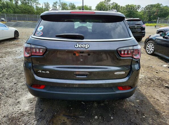 3C4NJDBBXHT674681 2017 JEEP COMPASS Серый Вид сзади