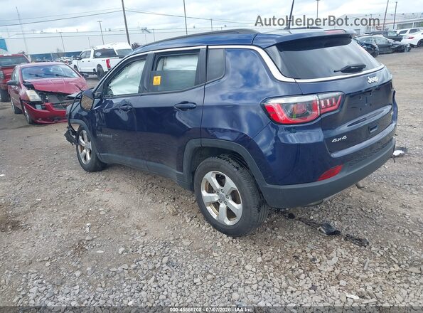 3C4NJDBBXJT131756 2018 JEEP COMPASS Dark Blue Задняя левая четверть