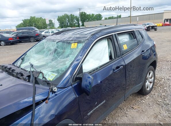3C4NJDBBXJT131756 2018 JEEP COMPASS Dark Blue Вид спереди