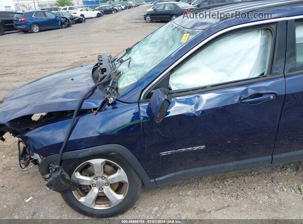 3C4NJDBBXJT131756 2018 JEEP COMPASS Dark Blue Вид щитка приборов