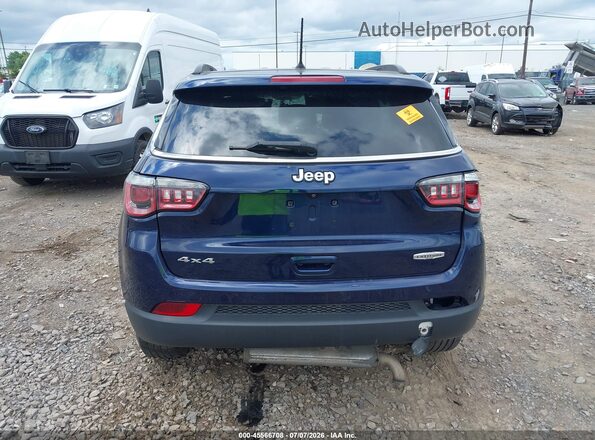3C4NJDBBXJT131756 2018 JEEP COMPASS Dark Blue 