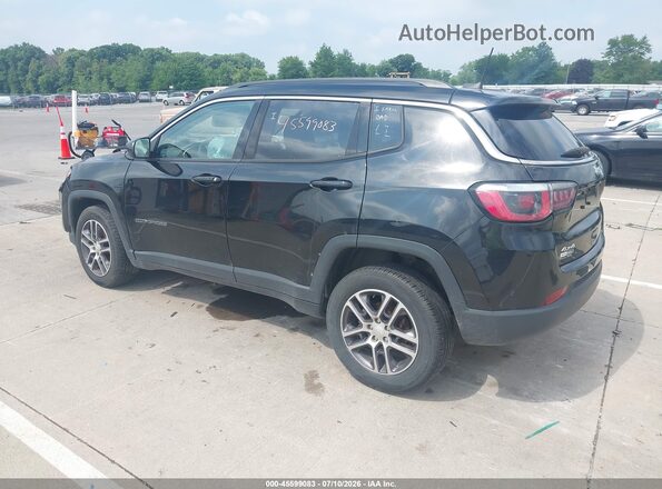 3C4NJDBBXJT238189 2018 JEEP COMPASS Black Tył lewy