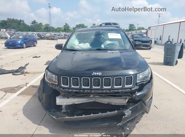 3C4NJDBBXJT238189 2018 JEEP COMPASS Black Widok zestawu wskaźników