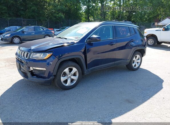 3C4NJDBBXJT290678 2018 JEEP COMPASS Blue Vista tres cuartos delantera izquierda