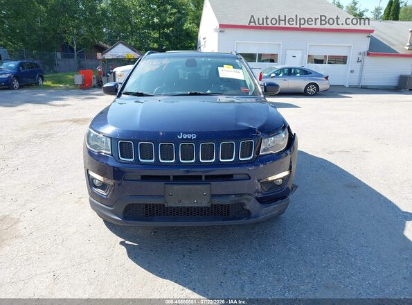 3C4NJDBBXJT290678 2018 JEEP COMPASS Blue Vista del cuadro de instrumentos