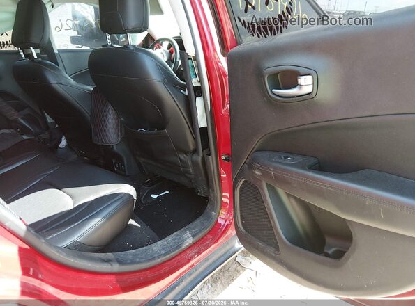 3C4NJDBBXJT401486 2018 JEEP COMPASS Red Вид наклейки з VIN-кодом
