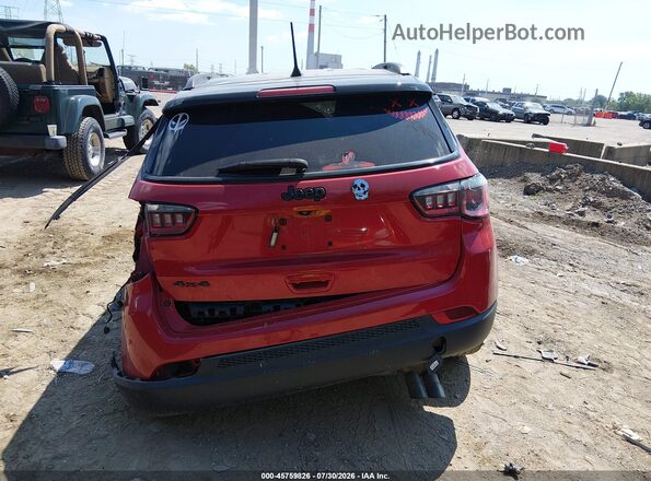 3C4NJDBBXJT401486 2018 JEEP COMPASS Red 