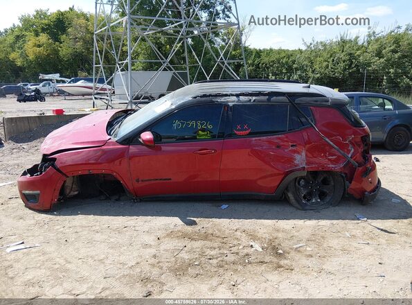 3C4NJDBBXJT401486 2018 JEEP COMPASS Red Панорамний вид салону 360°