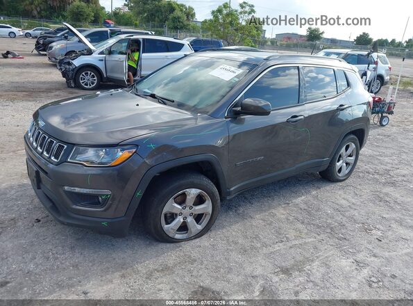 3C4NJDBBXKT678852 2019 JEEP COMPASS Серый Передняя левая четверть