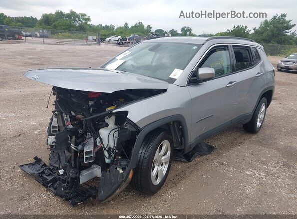 3C4NJDBBXKT742257 2019 JEEP COMPASS Silver Przód lewy